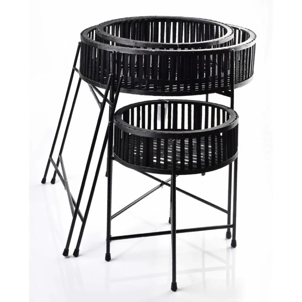 Stolik kawowy Lucie Black 35 cm * Mondex Discount