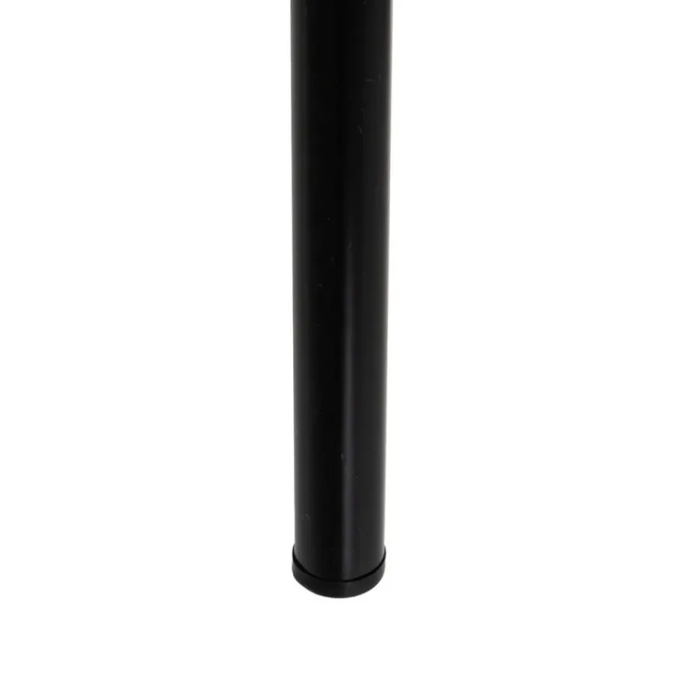 Stolik kawowy okrągły czarny MANILA 74 cm * HowHomely