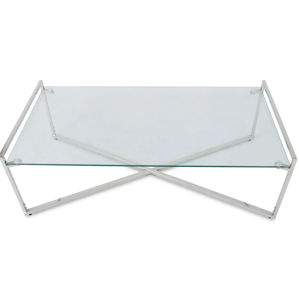 Stolik kawowy Solas Silver * HowHomely New