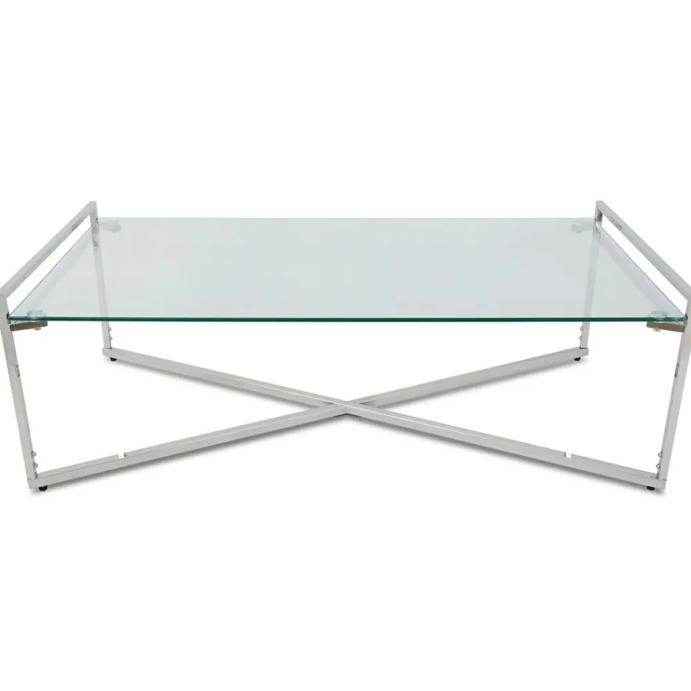 Stolik kawowy Solas Silver * HowHomely New