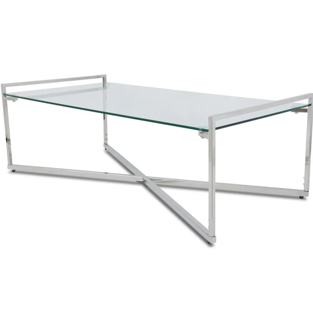 Stolik kawowy Solas Silver * HowHomely New