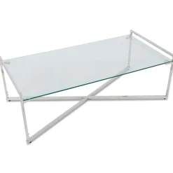 Stolik kawowy Solas Silver * HowHomely New