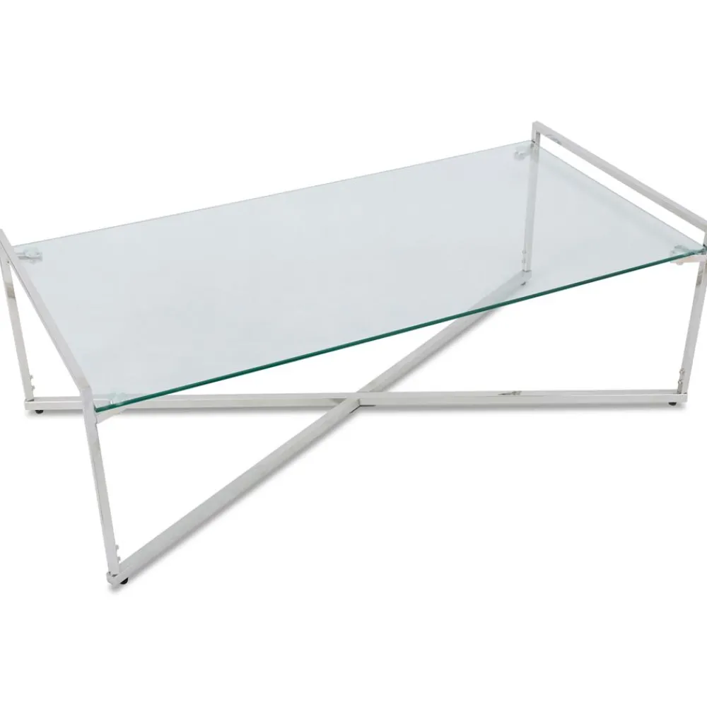 Stolik kawowy Solas Silver * HowHomely New