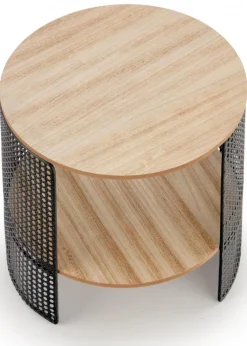 Stolik kawowy Trafica Black Natural * Halmar Outlet