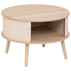 Stolik kawowy 60x40,7 beżowy MDF Nyos * Atmosphera Outlet