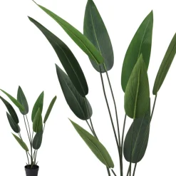 Strelicja sztuczna w czarnej donicy 110 cm * Progarden Hot