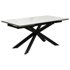 Stół rozkładany marmurowy efekt Boot * Atmosphera Discount