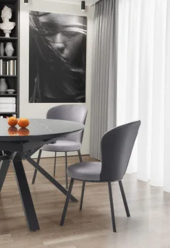 Stół rozkładany Vertigo Black Marble * Halmar Best