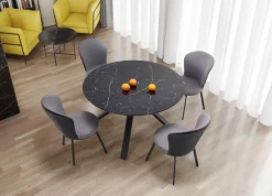 Stół rozkładany Vertigo Black Marble * Halmar Best