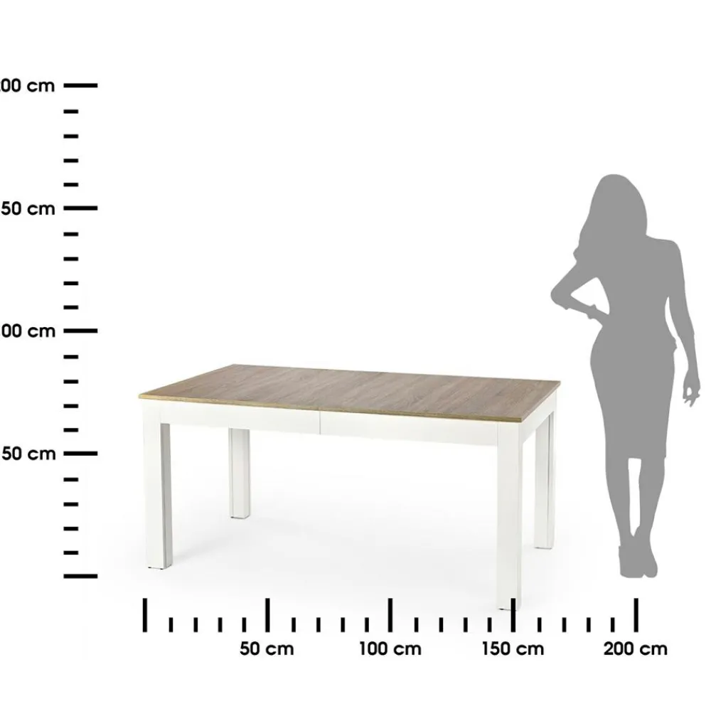 Stół Sewryn 300x90 cm rozkładany * Halmar Discount