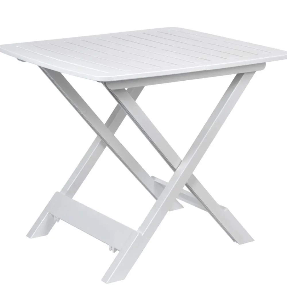 Stół składany balkonowy biały 50 cm * Progarden