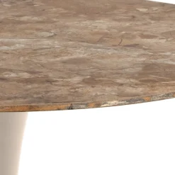 Stół z ceramicznycm blatem 90 cm Malta brąz * Actona Best