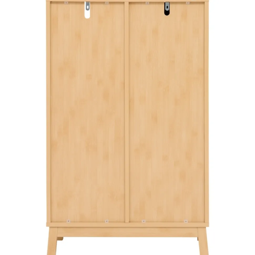 Szafka łazienkowa Cane 95 cm brązowa