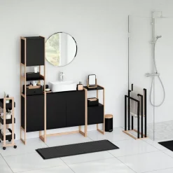 Szafka łazienkowa Natureo Black