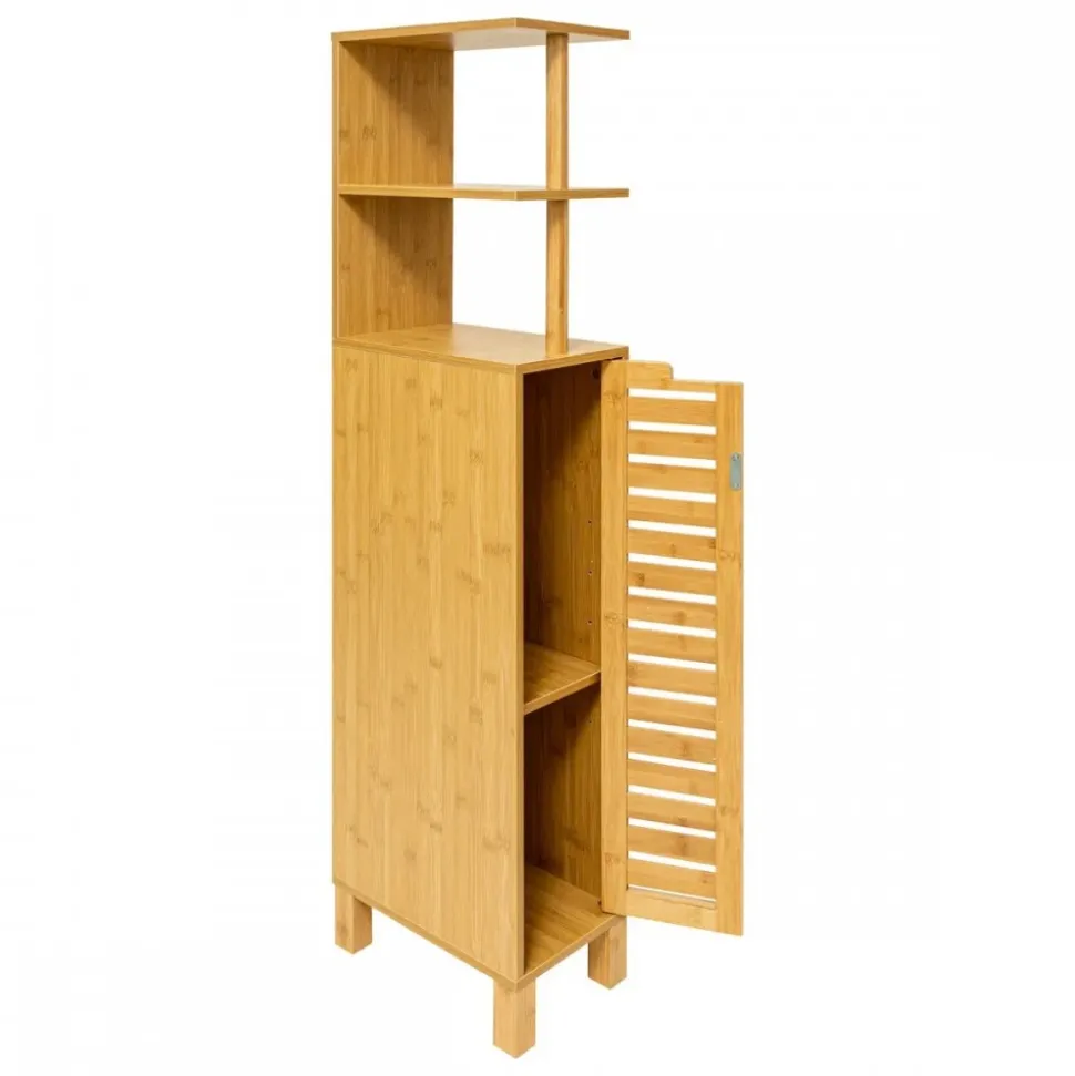 Szafka łazienkowa słupek Sicela Bamboo