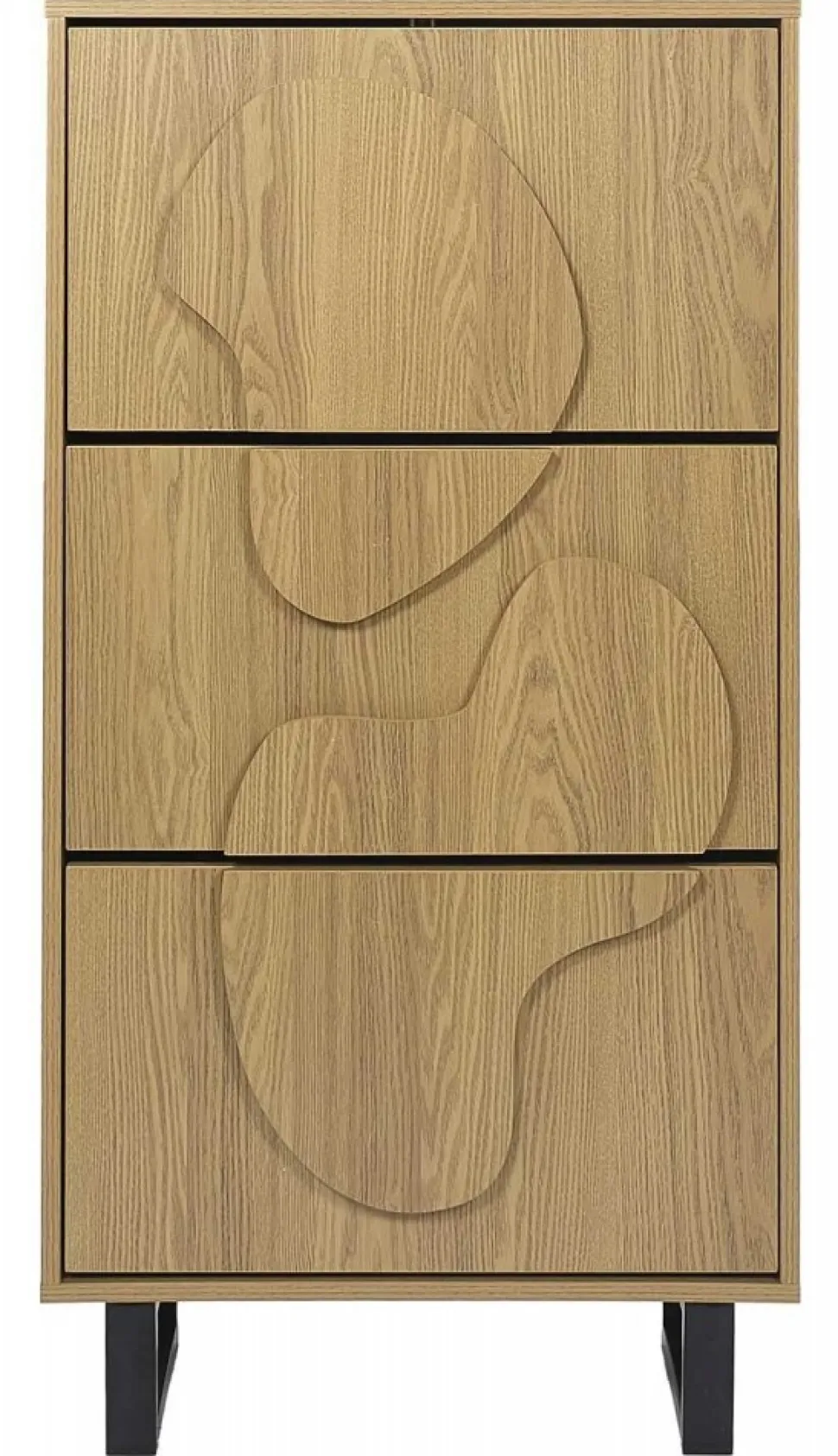 Szafka na buty NORD z frezem 3D 115 cm