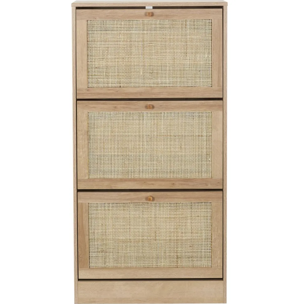 Szafka na buty TIVO rattanowy front 113 cm
