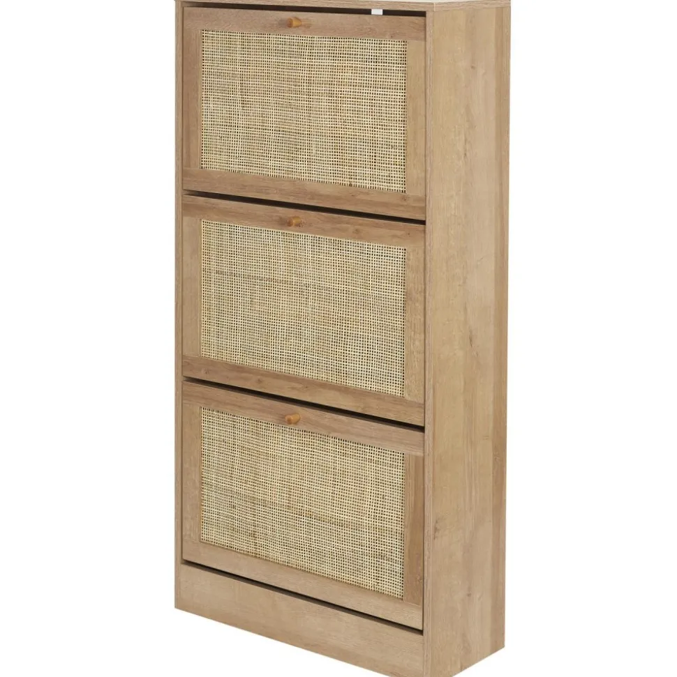 Szafka na buty TIVO rattanowy front 113 cm