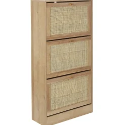 Szafka na buty TIVO rattanowy front 113 cm