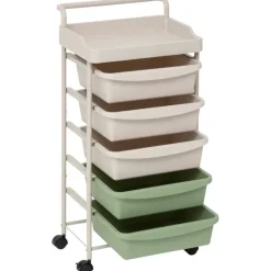 Szafka na kółkach 5 szuflad Deskolor 82 cm