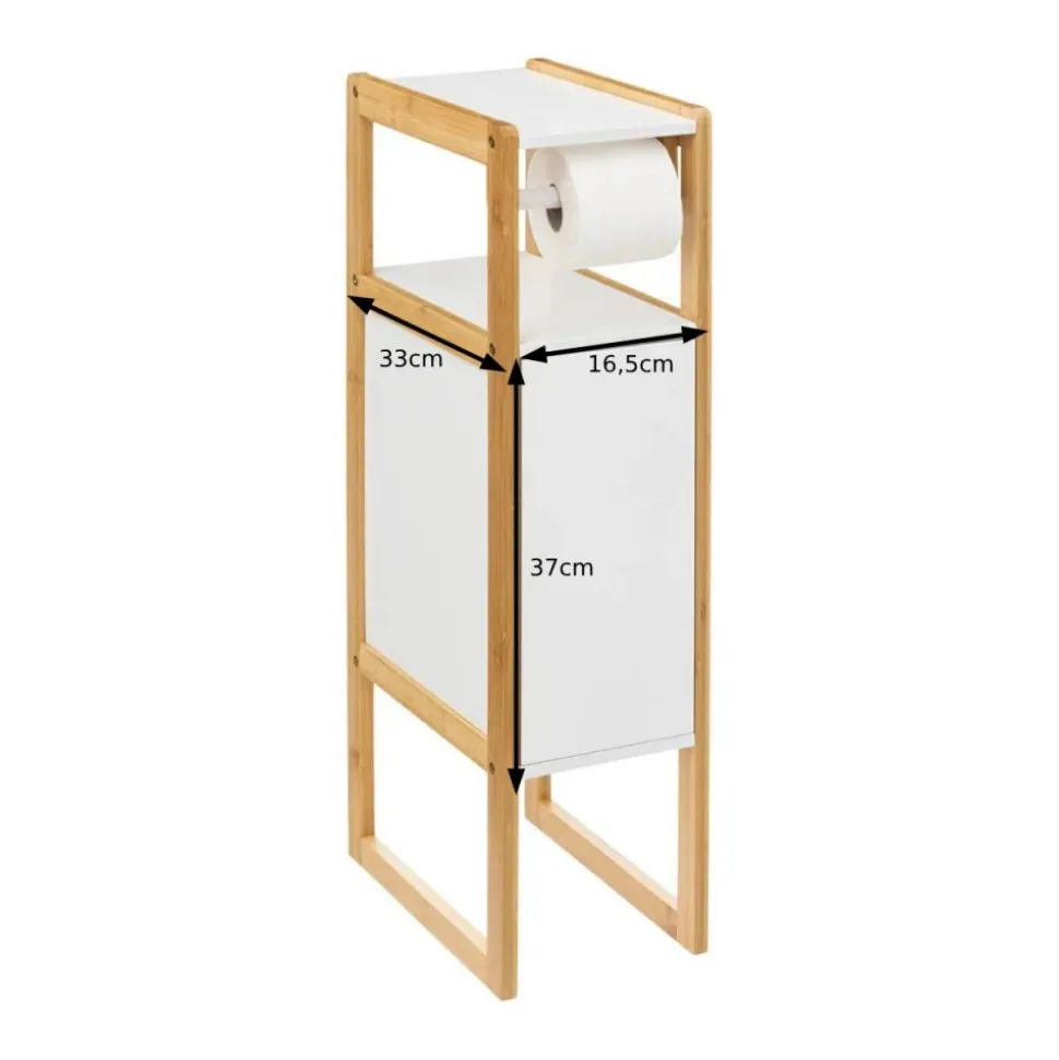 Szafka na papier toaletowy Natureo White