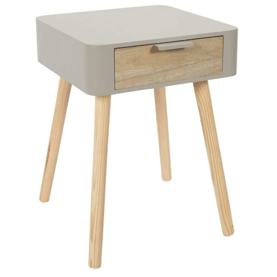 Szafka nocna WENDY z szufladą taupe