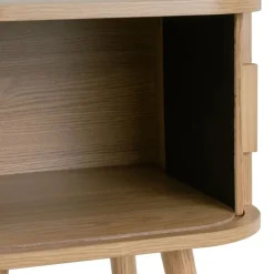 Szafka nocna z rozsuwanymi drzwiczkami ELIA 53 cm