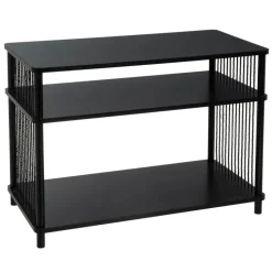 Szafka pod TV MANILA czarna 80x40x56 cm