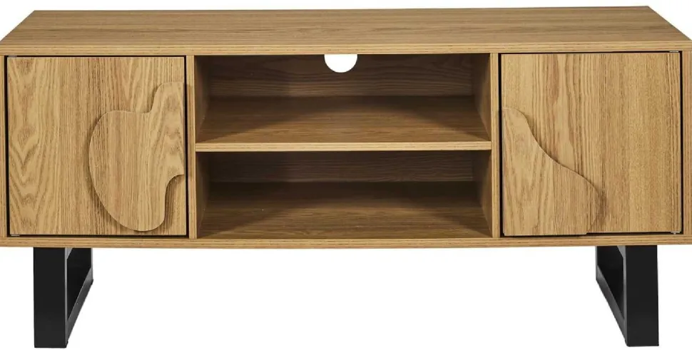 Szafka RTV NORD z frezem 3D 110 cm