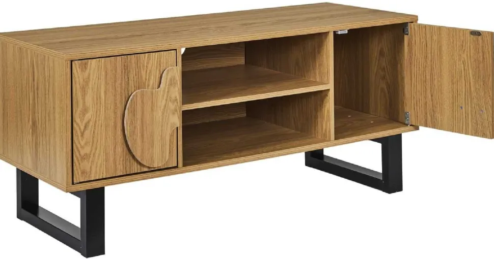 Szafka RTV NORD z frezem 3D 110 cm