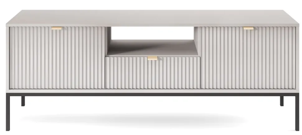 Szafka RTV NOVA RTV-154S szara