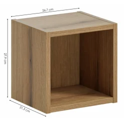 Szafka wisząca kostka Rilla Wood 26,7 cm