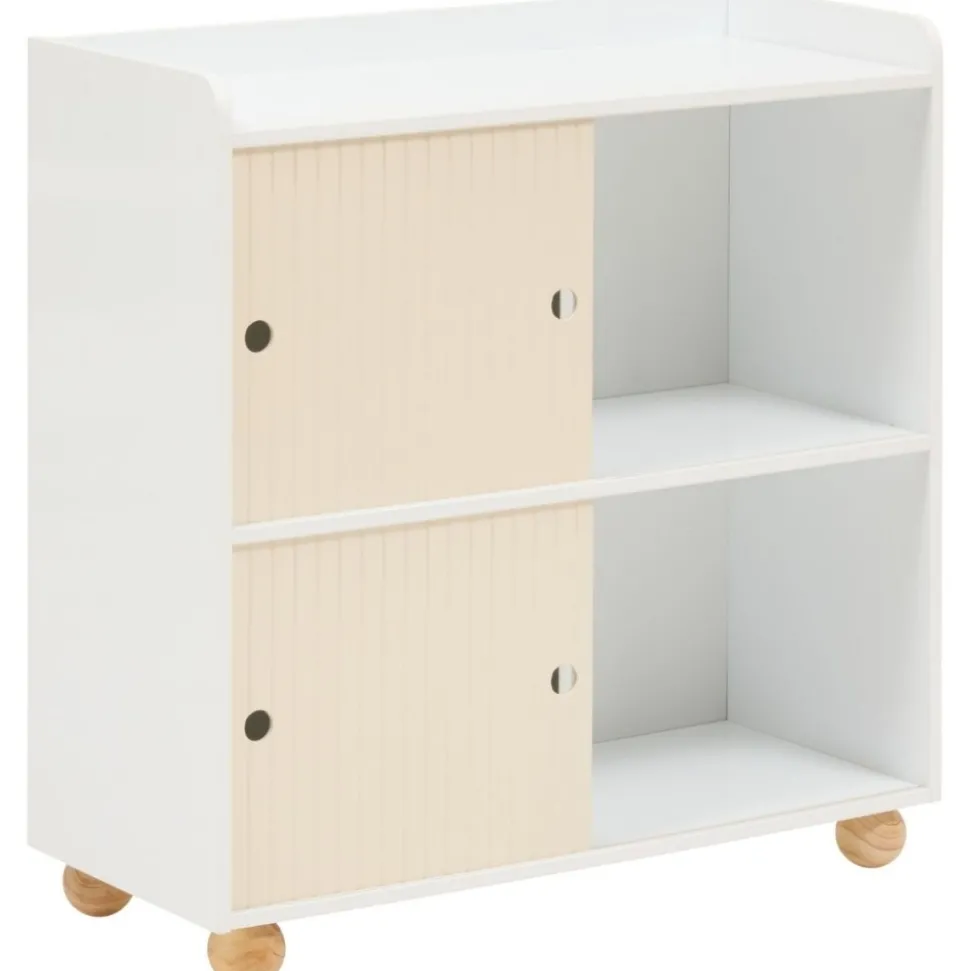 Szafka z 4 półkami Bouli 71 cm beżowa