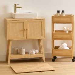 Szafka łazienkowa Cane pod umywalkę 70 cm brązowa * 5five Simply Smart Outlet