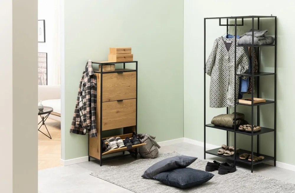 Szafka na buty 3 podwójne przegrody Seaford * Actona Online