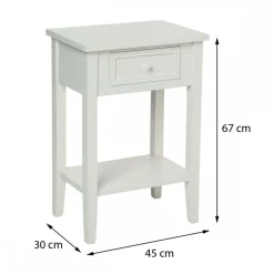 Szafka nocna Charme White * Atmosphera