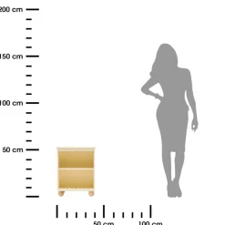 Szafka nocna dla dzieci Bouli 50,5 cm beż * Atmosphera Online