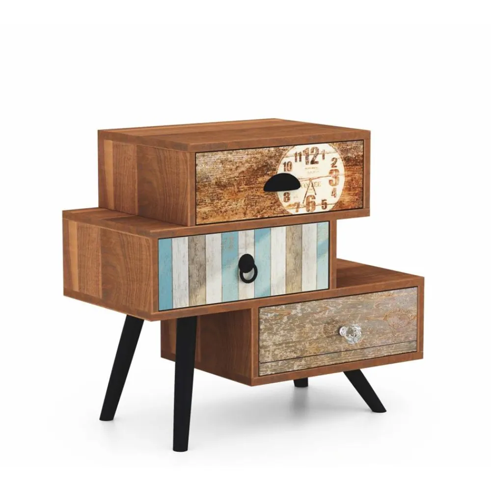 Szafka nocna Mezo wielobarwna * Halmar Online