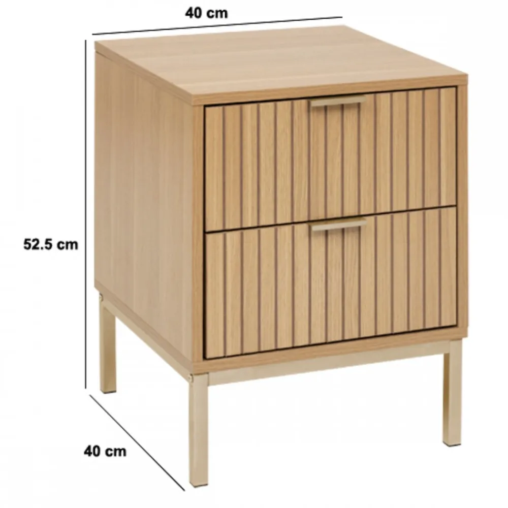 Szafka Tasso na metalowych nogach * 5five Simply Smart Clearance