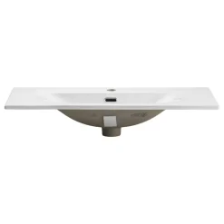 Szafka z umywalką Rilla White 80 cm * HowHomely Best