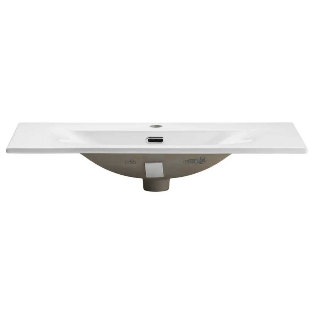 Szafka z umywalką Rilla White 80 cm * HowHomely Best