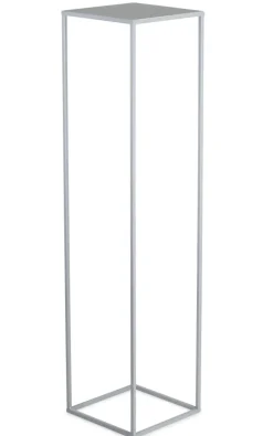 Szary kwietnik stojący 100 cm