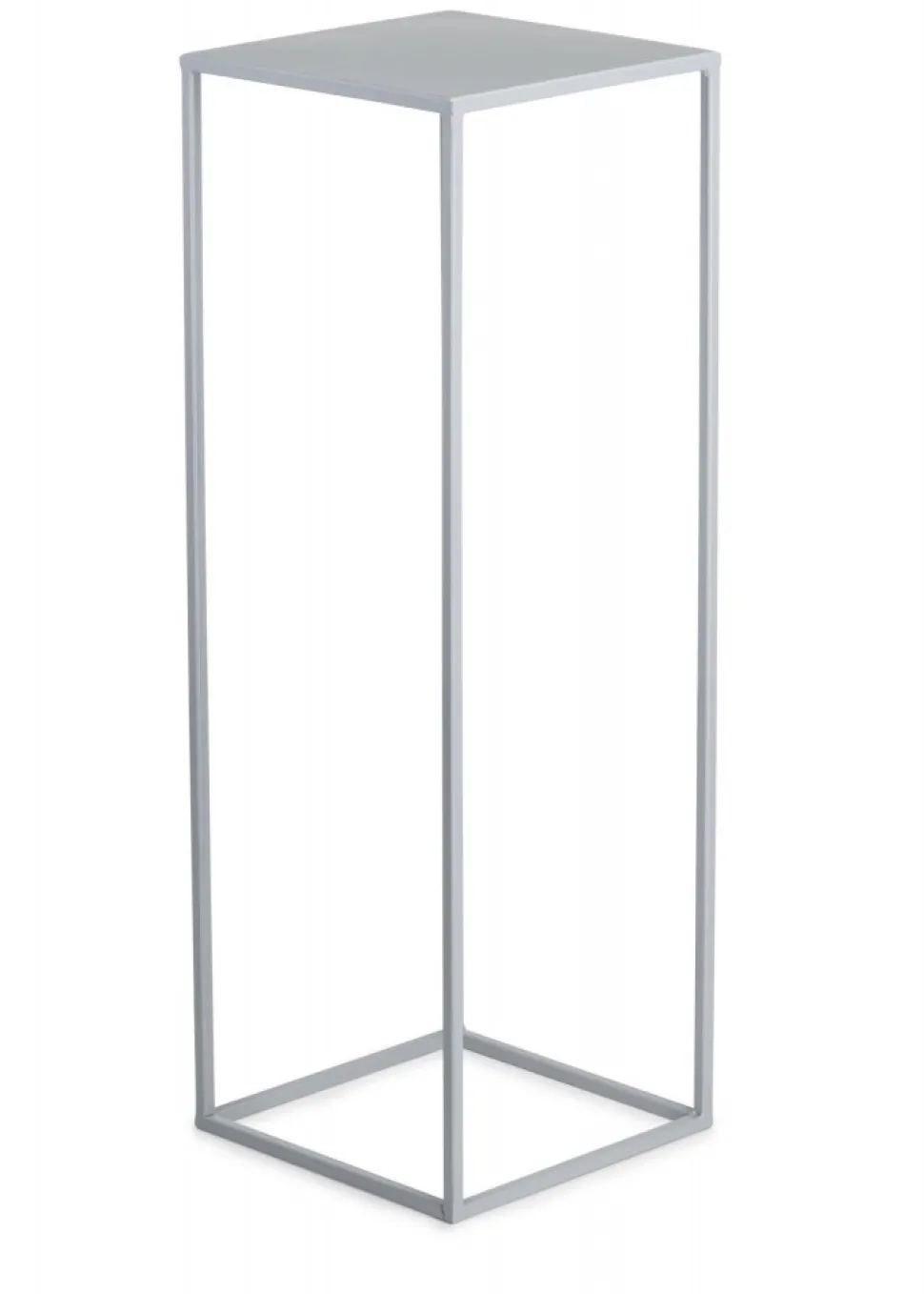 Szary kwietnik stojący 70 cm