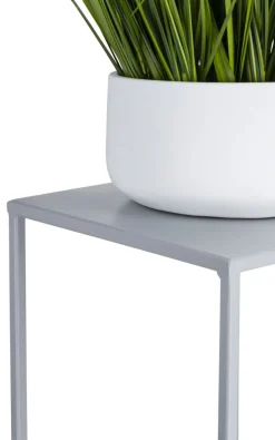Szary kwietnik stojący 70 cm