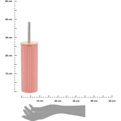 Szczotka toaletowa blush różowa