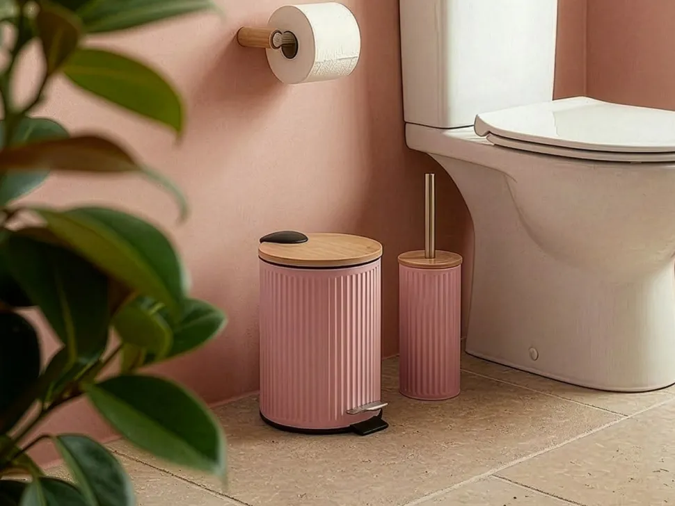 Szczotka toaletowa blush różowa