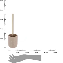 Szczotka toaletowa 37cm beżowa Neil