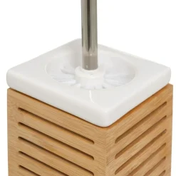 Szczotka toaletowa ceramiczno-bambusowa 37 cm * HowHomely Hot