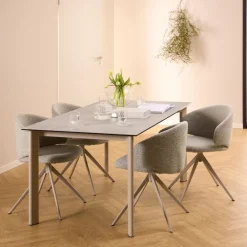 Szeroki stół Palermo ceramiczny blat szary * Actona