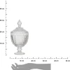 Szklana bomboniera Crystal 31 cm